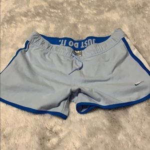 Small nike track shorts